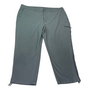 Eddie Bauer Rip Stop Cropped Women's Pants, Plus Size 16, Lightweight, Outdoors